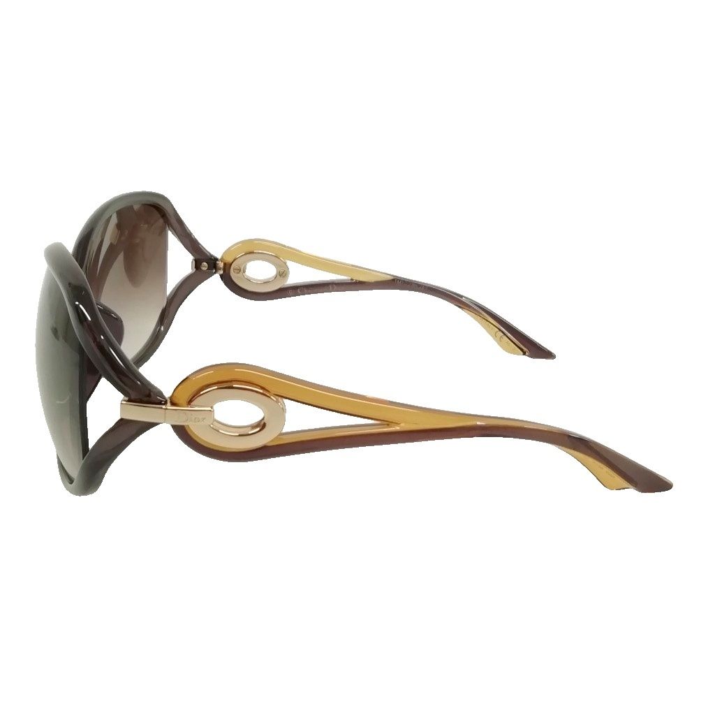 Dior Butterfly Sunglasses Brown Eyewear — view 4