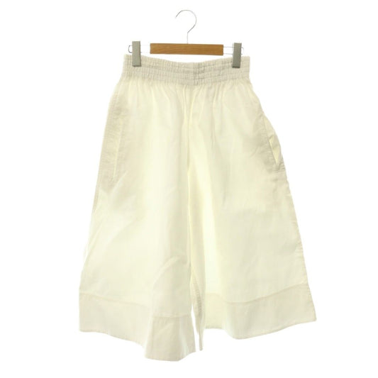 Celine Cotton Wide Gaucho Pants Phoebe Philo Era Easy White 34