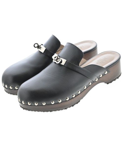 Hermes Sandals Black