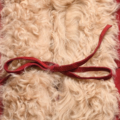 Dolce & Gabbana Suede Vintage Fleece Jacket Polyester Red — view 8