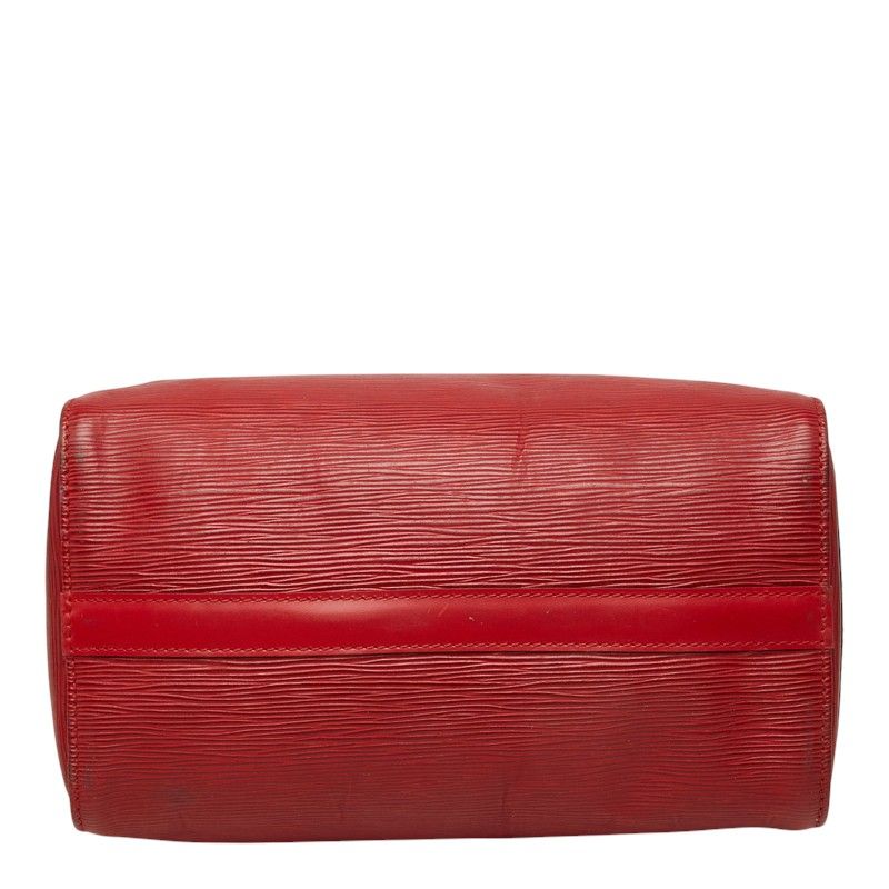 Louis Vuitton Epi Speedy 25 Mini Boston Bag Castilian Red Leather — view 3