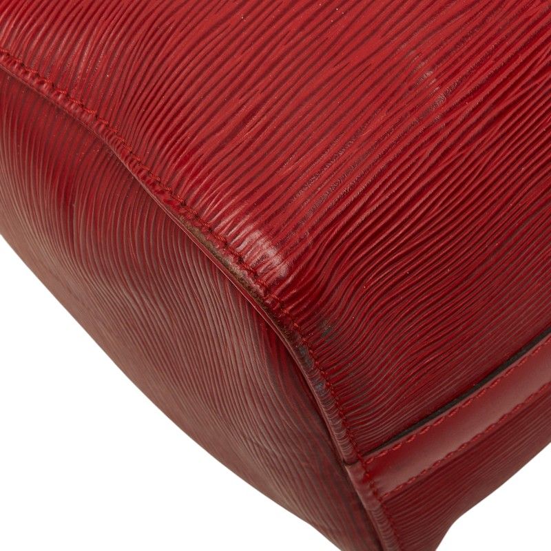 Louis Vuitton Epi Speedy 25 Mini Boston Bag Castilian Red Leather — view 5