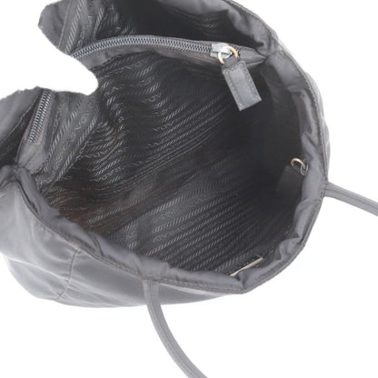 Prada Tessuto Nylon Triangle Logo Tote Bag Shoulder — view 7