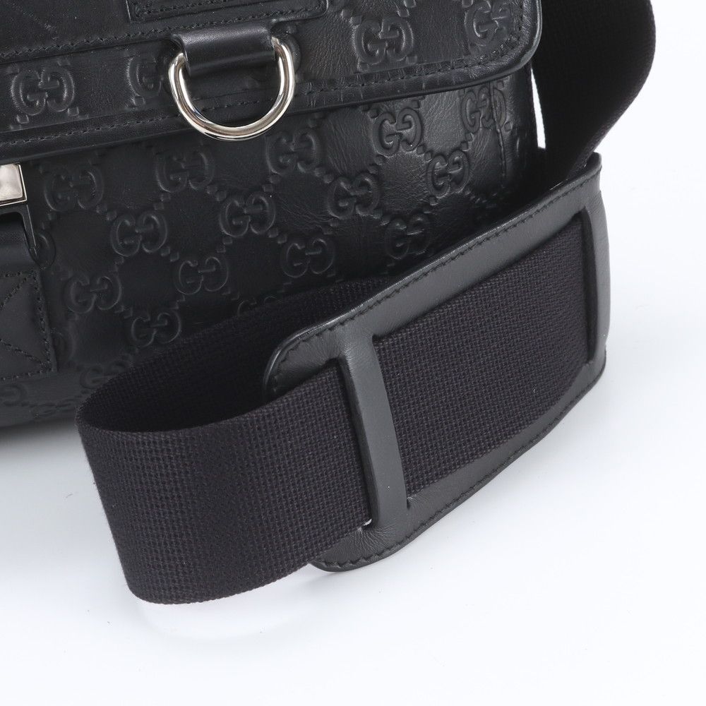 Gucci Guccissima Leather Shoulder Bag Crossbody Messenger Business — view 2