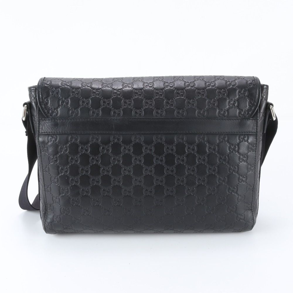 Gucci Guccissima Leather Shoulder Bag Crossbody Messenger Business — view 3