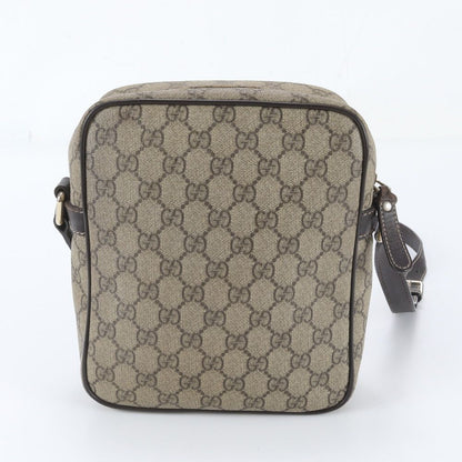 Gucci GG Supreme Leather Shoulder Bag Crossbody Messenger Business — view 3