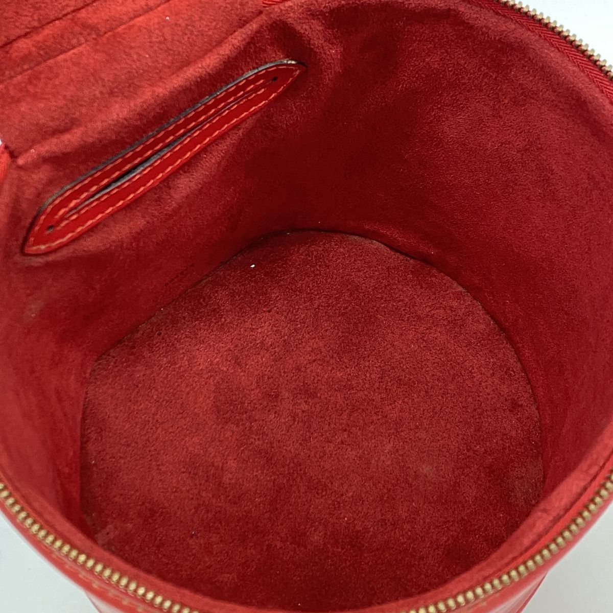 Louis Vuitton Handbag Epi Cannes Castilian Red — view 4