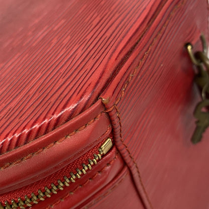 Louis Vuitton Handbag Epi Cannes Castilian Red — view 6