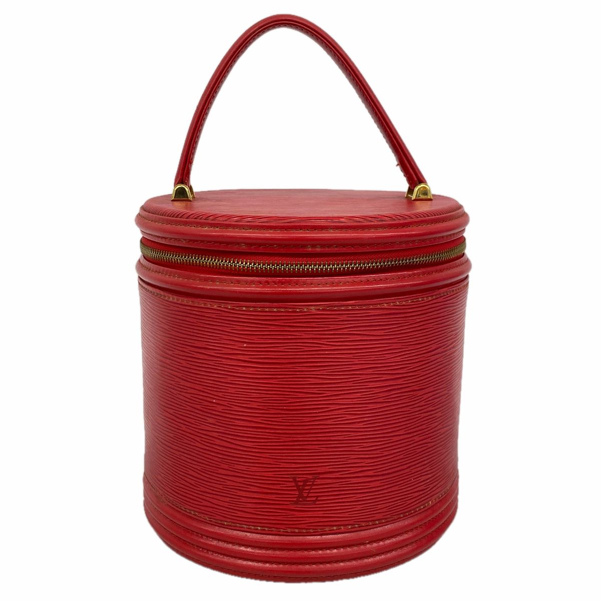 Louis Vuitton Handbag Epi Cannes Castilian Red