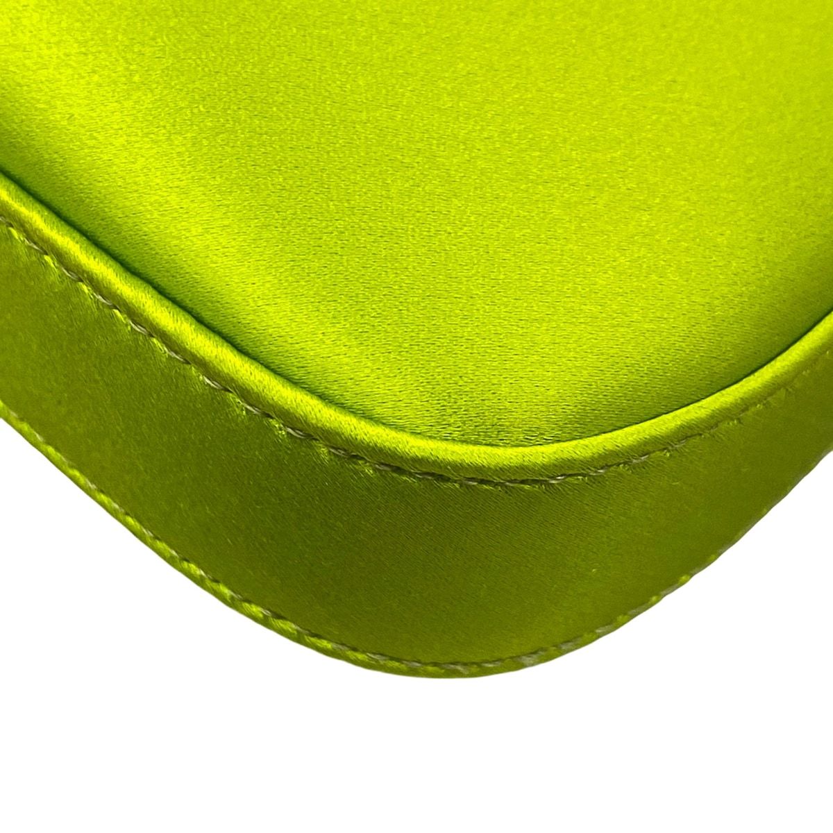 Fendi Shoulder Bag Bucket Green Leather — view 6