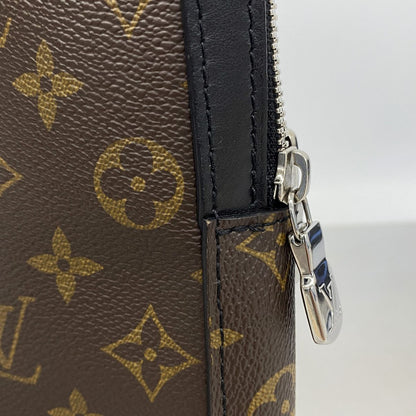 Louis Vuitton Belt Bag Monogram Macassar Avenue Brown — view 7