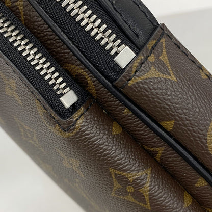 Louis Vuitton Belt Bag Monogram Macassar Avenue Brown — view 8