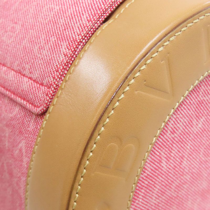 Bvlgari Logomania Handbag Canvas Leather Women