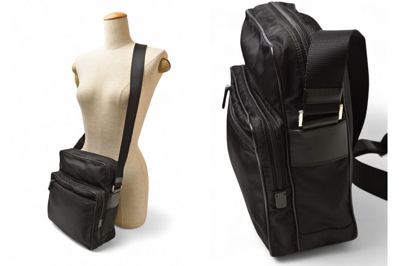 Prada Shoulder Bag Prada Crossbody Bag Nylon Black Va0189