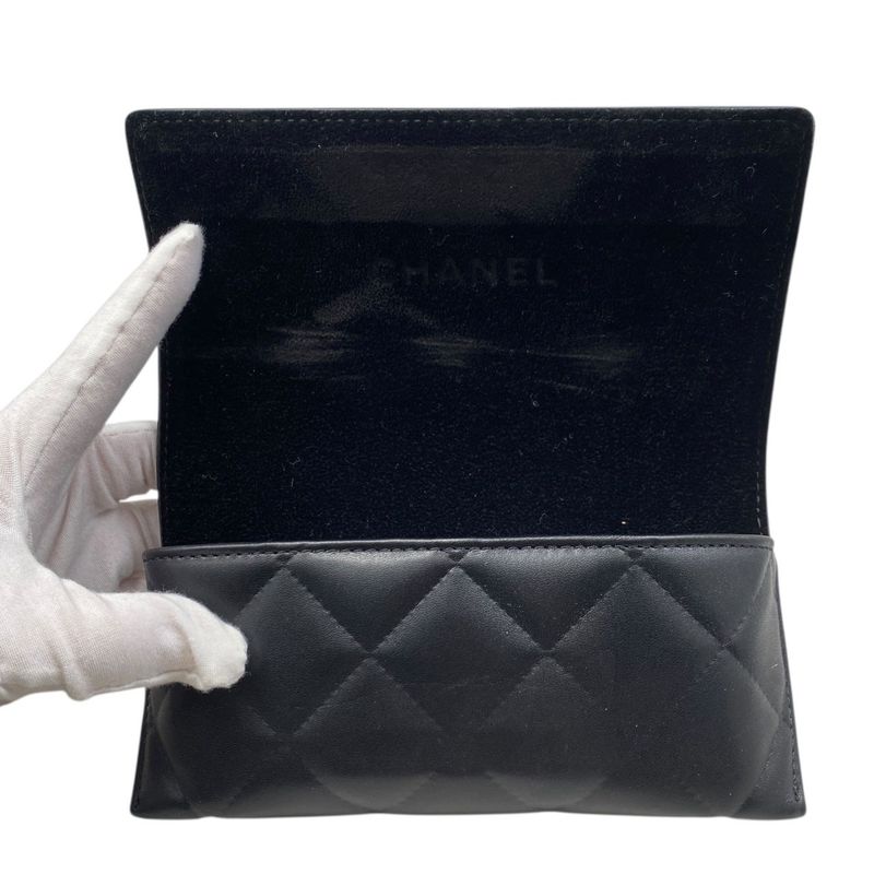 Em0603 Chanel Sunglass Es 5447-a 5517 140 3p Plastic Brown×gold Brown Coco Mark