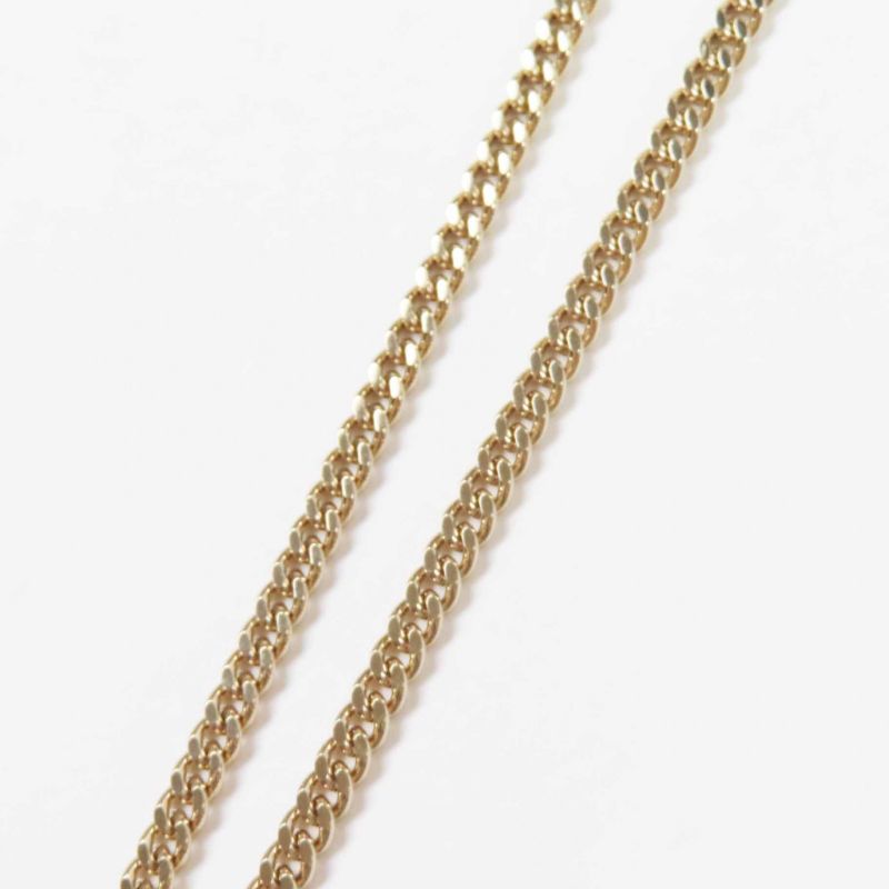 CHANEL B24P Abd325 Camellia Perfume Bag Icon Design Large Coco Mark Necklace