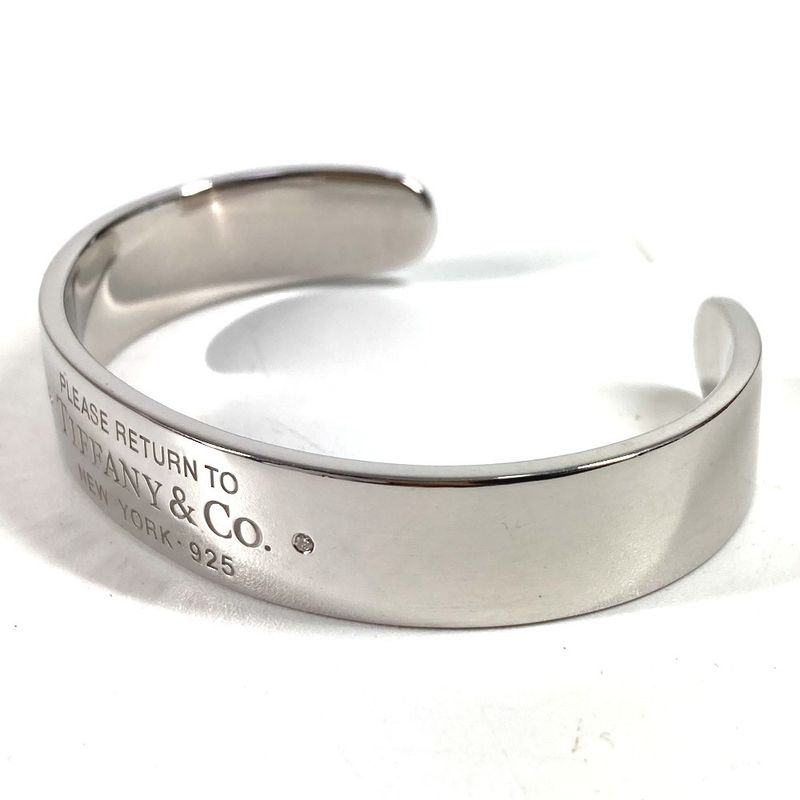 Tiffany & Co Bangle Return To Tiffany & Co Narrow Cuff Bangle Ag925 Silver