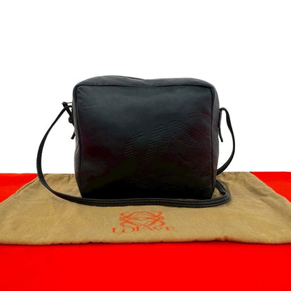 Loewe Bagged Vinte the Anagram Logo Nappa Leather Mini Shoulder Bag Pochette