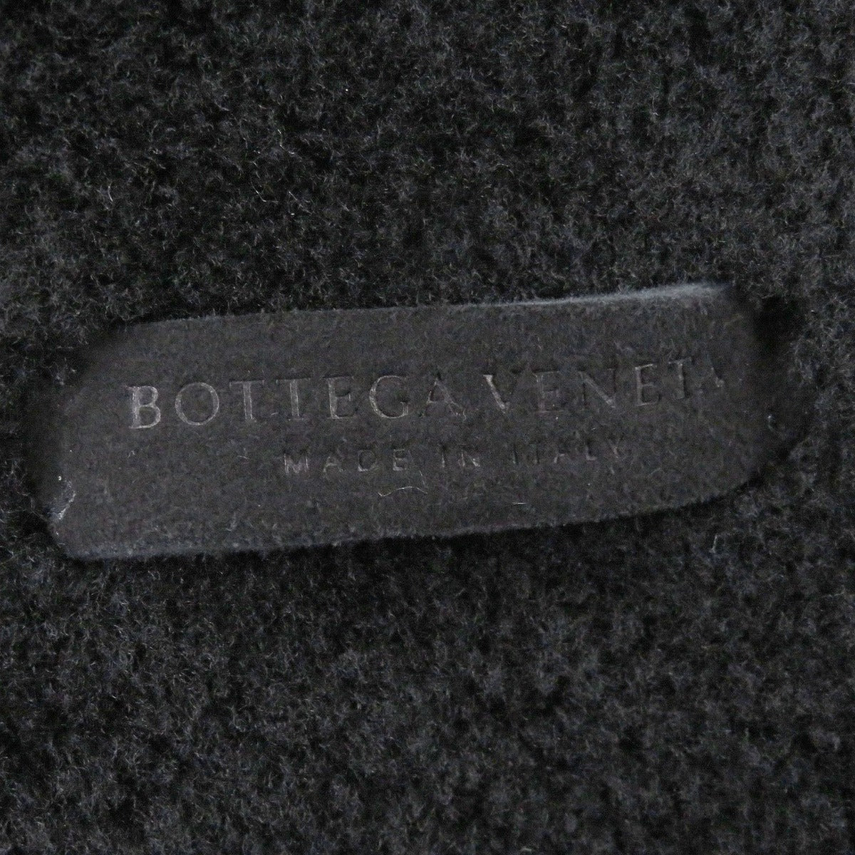Bottega Veneta Sheepskin in Double Shearling Jacket Black 50 Hat — view 7