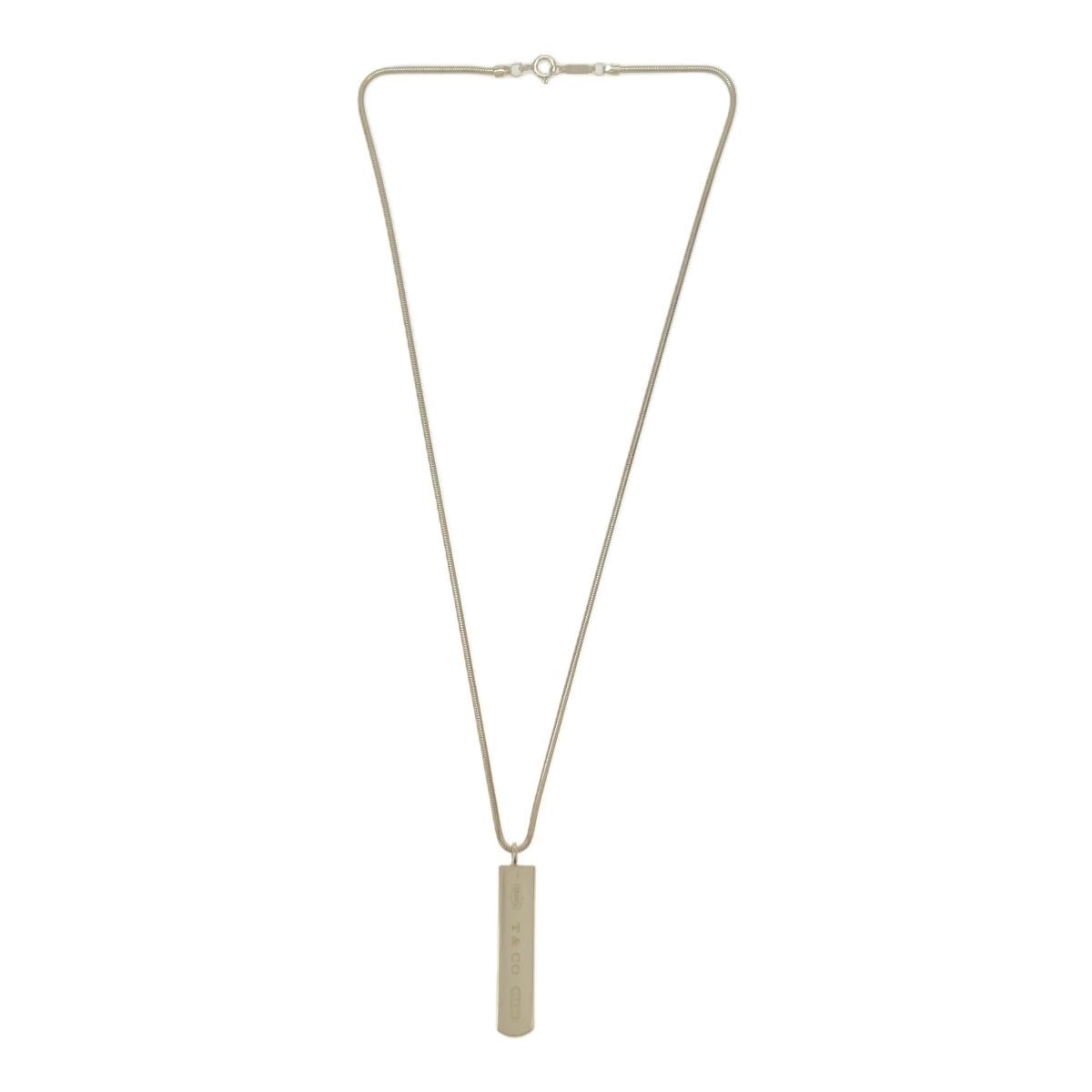 Tiffany & Co. Necklace Bar Plate