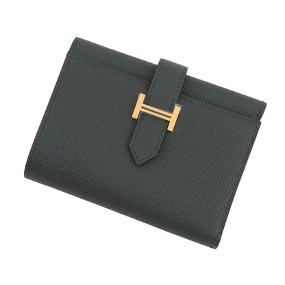 Hermes Trifold Wallet Bearn Combination Verlephonse Gold Epsom