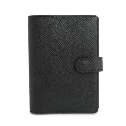 Louis Vuitton Agenda PM Taiga Ardoise Silver Hardware Leather