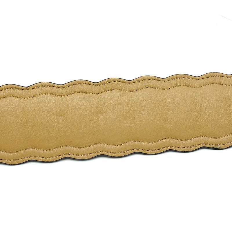 Fendi Strap You Shoulder Strap Studded Blue With Pink Studs