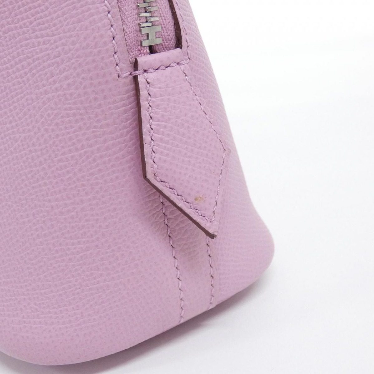 Hermes Bolide Bag Handbag Silver — view 3