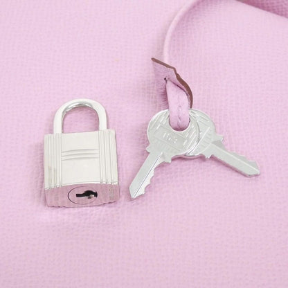 Hermes Bolide Bag Handbag Silver — view 5