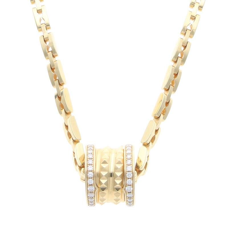 Bulgari Zero One 18K Yellow Gold Gold Necklace Men's