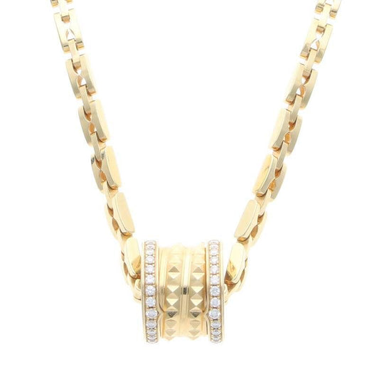 Bulgari Zero One 18K Yellow Gold Gold Necklace Men's