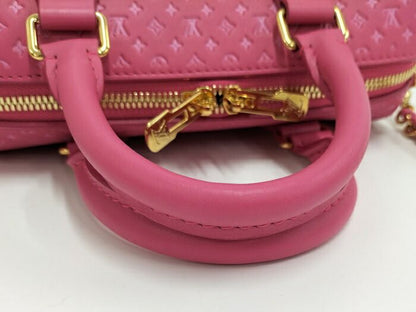 Louis Vuitton Speedy 20bandouliere Nano Monogram Handbag M22286