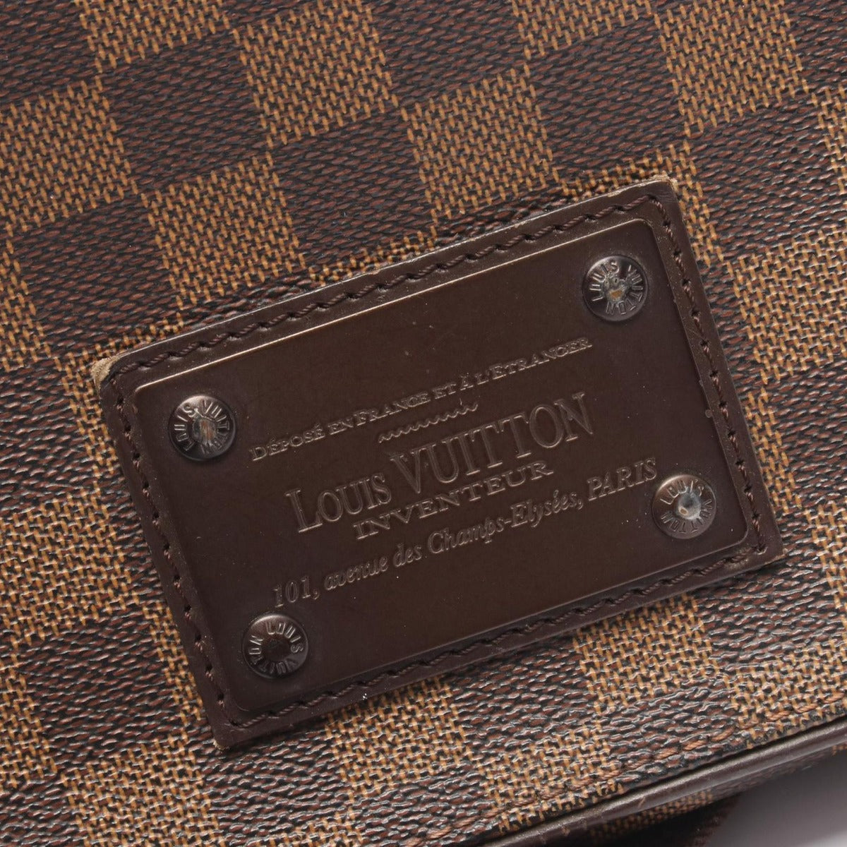 Louis Vuitton Shoulder Bag Brooklyn PM Canvas Leather — view 12