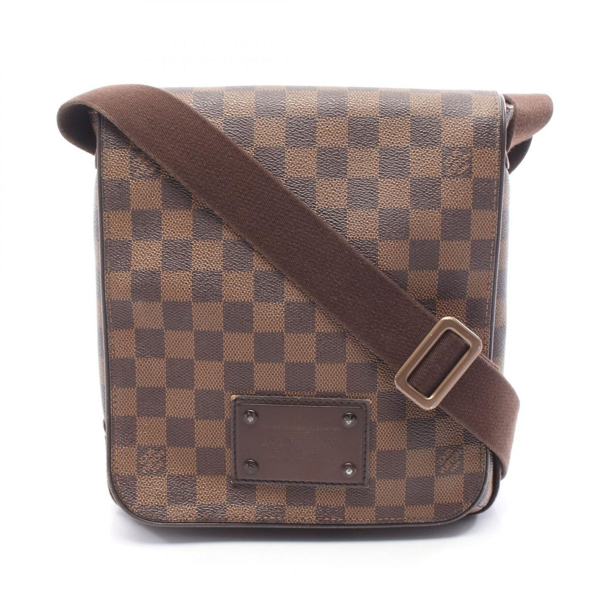 Louis Vuitton Shoulder Bag Brooklyn PM Canvas Leather