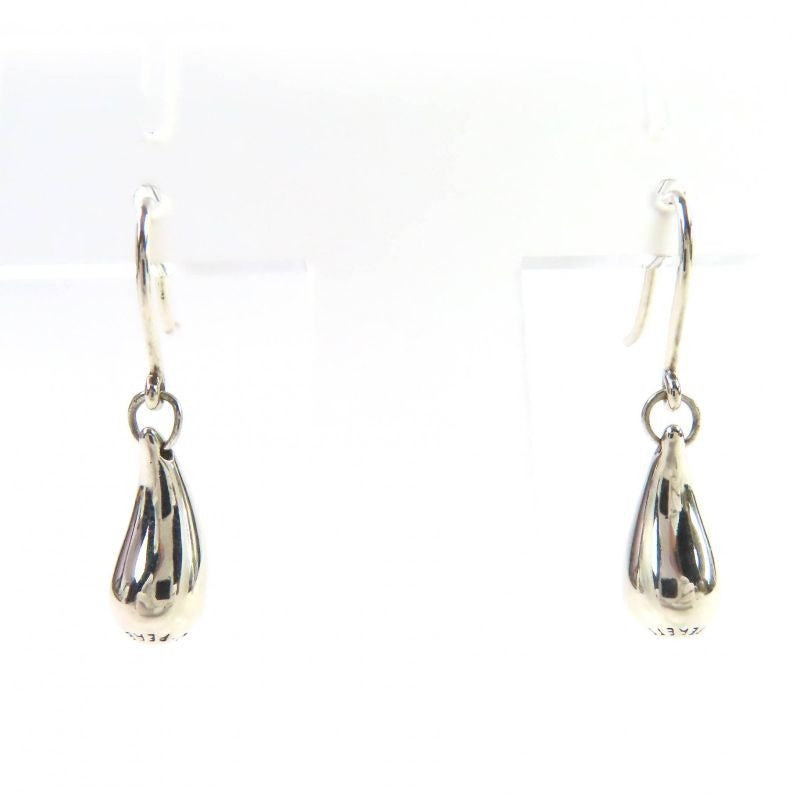 Tiffany & Co Elsa Peretti Teardrop Earrings Accessory SV 925 Hooks for Both Ears