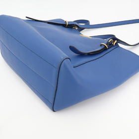 Prada Tote Bag Leather Blue