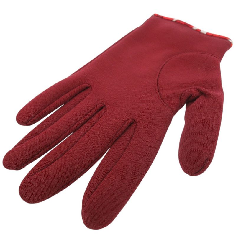 Hermes Selye Gloves Silk Cotton Dahl Cles Dd 0488 Hermes
