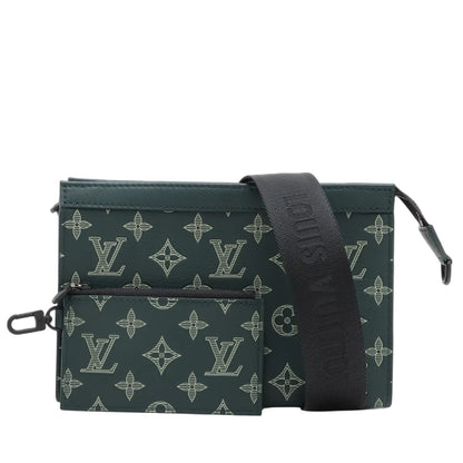 Louis Vuitton Monogram Shadow Gaston Wearable Wallet Shoulder
