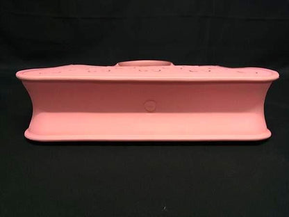 Gucci 679365 Childrens GG Pattern Rubber Tote Handbag Ladies Pinkish