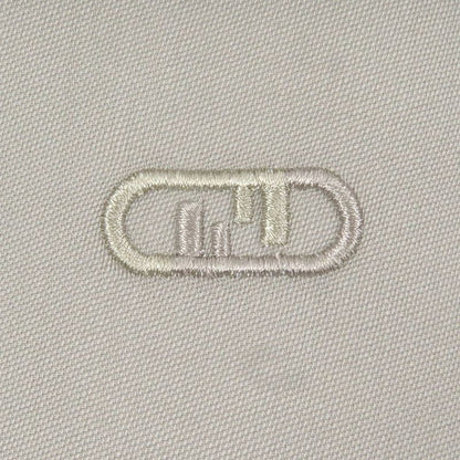 Fendi 2022 Fw1145 Fly Front FF Logo Embroidery Long Sleeve Safari Shirt Beige