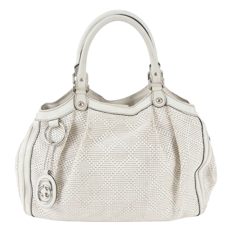 Gucci Guccissima Diamante Ski Leather Tote Shoulder Hand