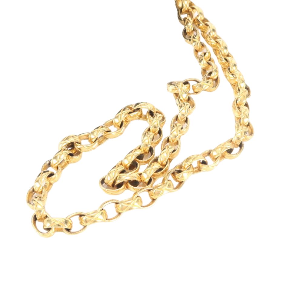 Chanel Lambskin Leather Chain Shoulder Bag Crossbody — view 2