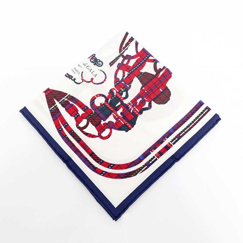 Hermes Petit Carre 40 Scarf Brides De GALA Silk Multicolor Accessory