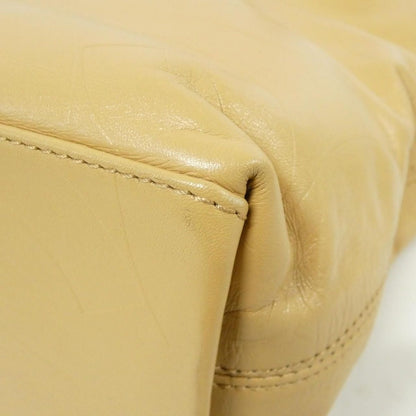 Chanel Vintage Bag Handbag Beige — view 2