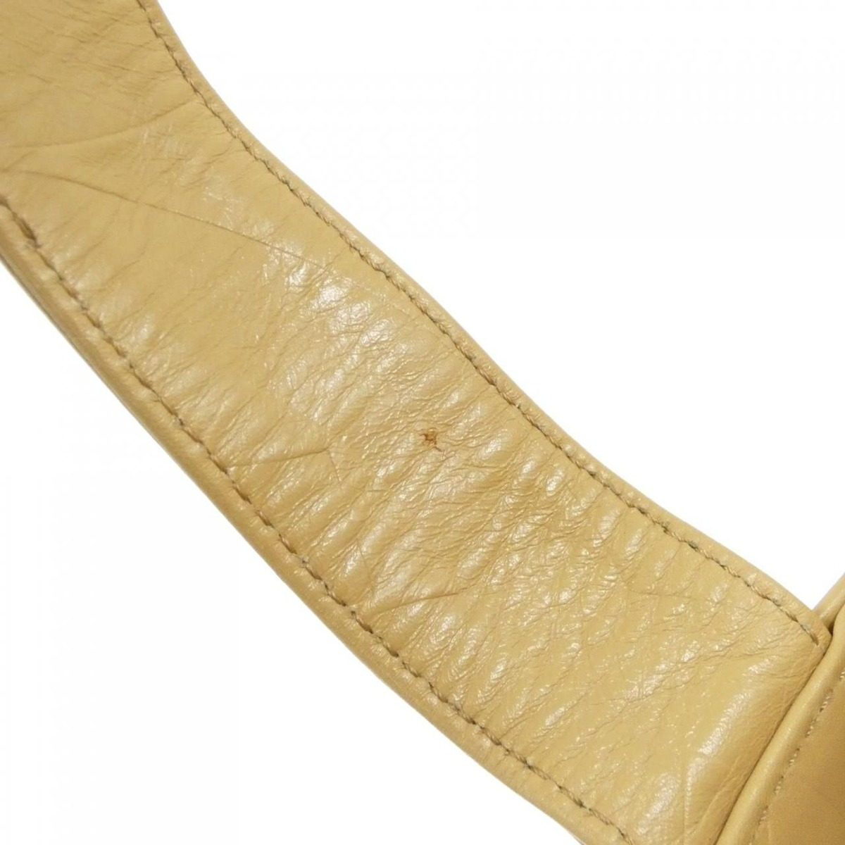 Chanel Vintage Bag Handbag Beige — view 6