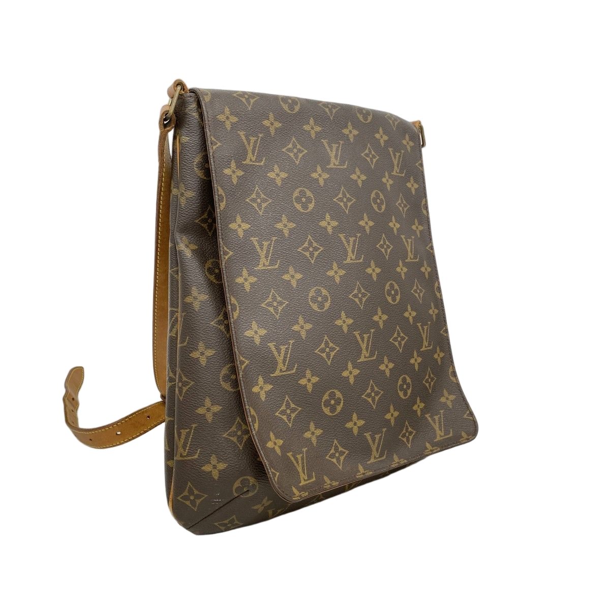 Louis Vuitton Shoulder Bag Monogram Musette Brown — view 2