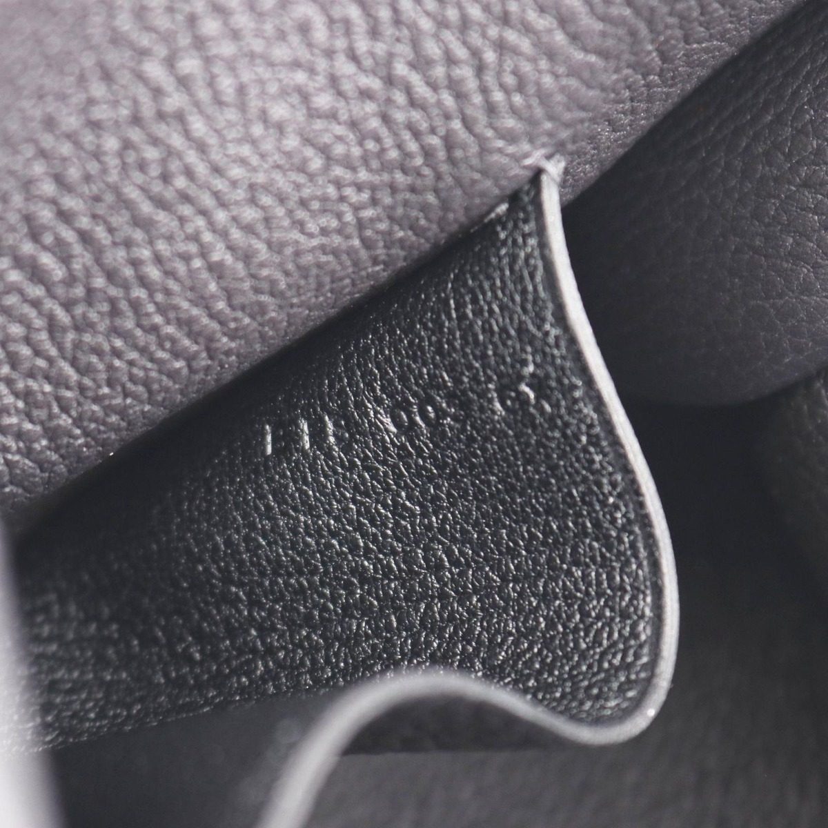 Hermes Shoulder Bag Vido Poche Black Leather — view 5