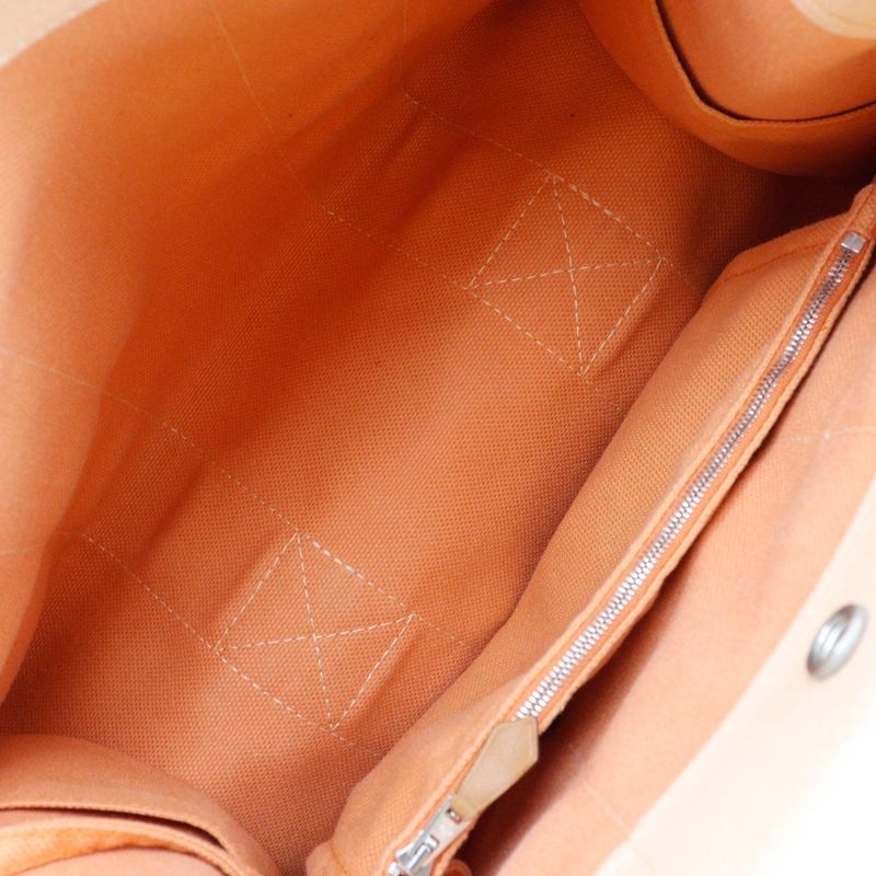 Hermes Bora PM Canvas Orange Ladies Handbag