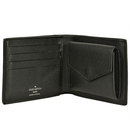 Louis Vuitton Portefeuille Marco NM Fold Wallet M62545 Black Men's