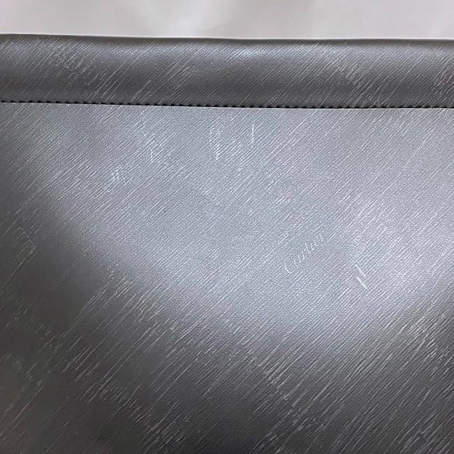 Cartier Tote Bag Black Trinity Excellent Condition Preowned Leather